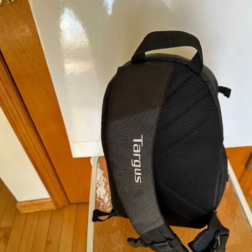 Targus - Camera Sling Backpack - Medium - Black/Grey color